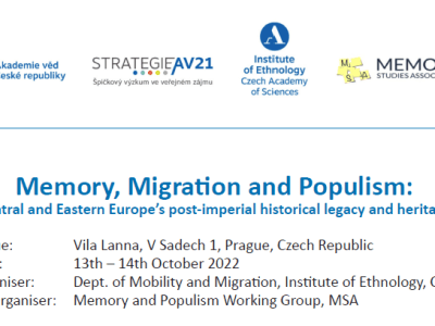 Pozvánka na mezinárodní&nbsp;konferenci